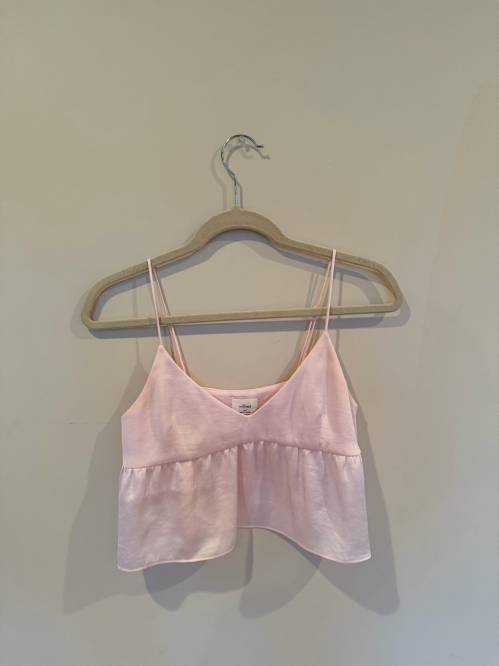 Wilfred satin cami